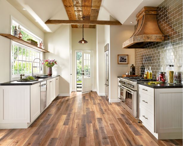 Laminate flooring kitchen